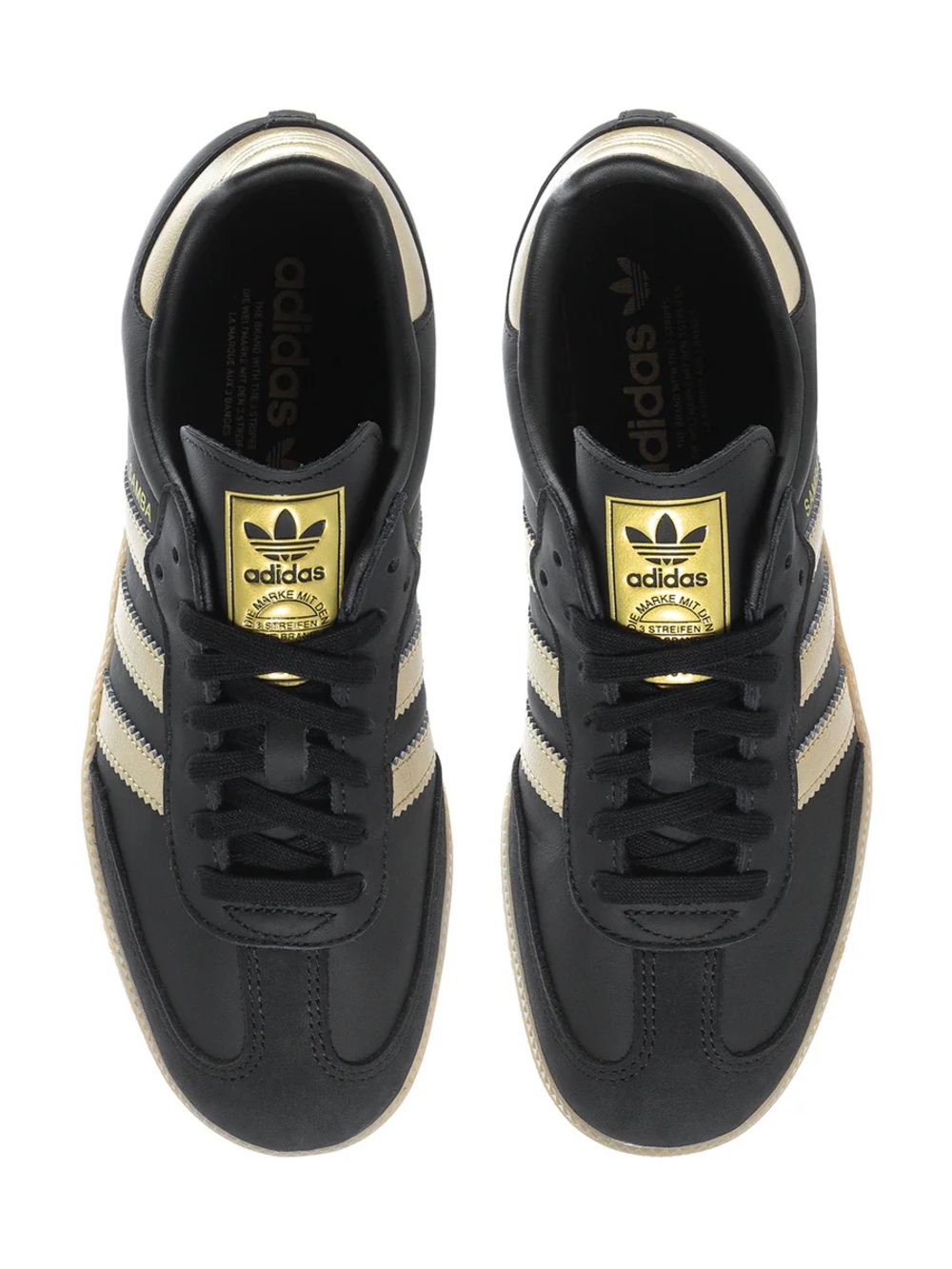 ⭐️🖤 Adidas Samba Black Gold ⭐️🖤 - Picture 3 of 4